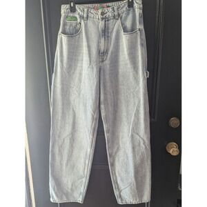 Empyre Tori Light Wash Baggy Carpenter Skate Jeans Womens Size 10 High Rise 90s